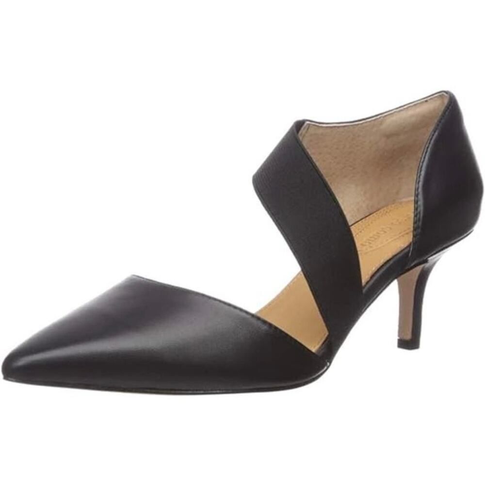 Corso Como Denice Women's Pump Black Leather Heels Size 8.5M